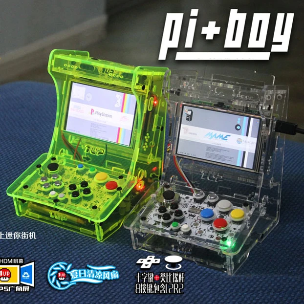 

3.5 inch IPS 60FPS Pocket mini arcade game Raspberry Pi 3 + 32G 5000 games booking 20 days