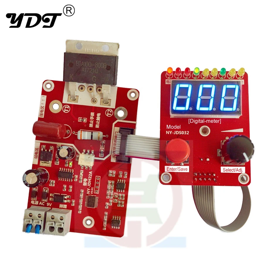 

Spot welding board, Precision double pulse encoder spot-welder transformer controller current time control panel100A