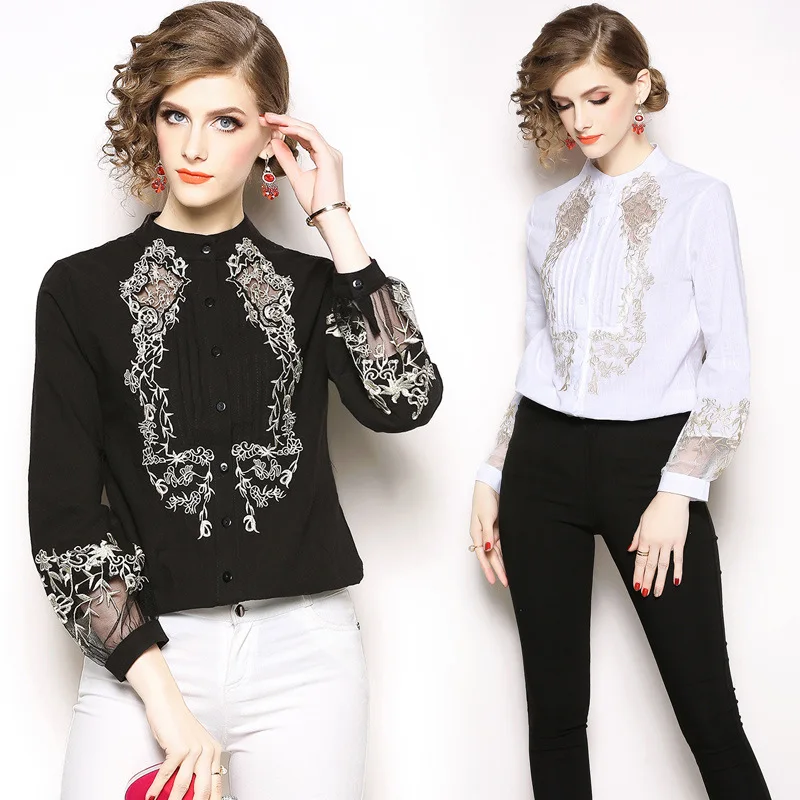 

Women Blouses Shirts Autumn New Women Casual Tops Long Sleeve Ladies Linen Shirt Elegant Blouse Tops