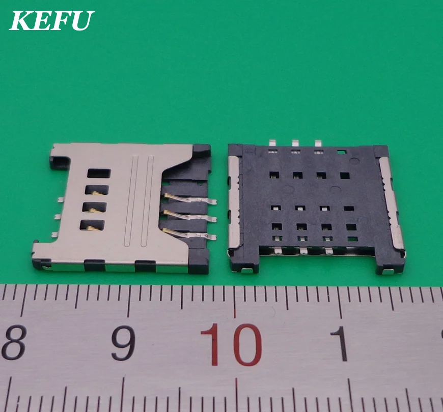100 шт. Новая sim card reader держатель лотка разъем для Samsung Note N7000 i9000 I9003 S5360 i8700 I5500 s5360 s5570 C3300 S5690