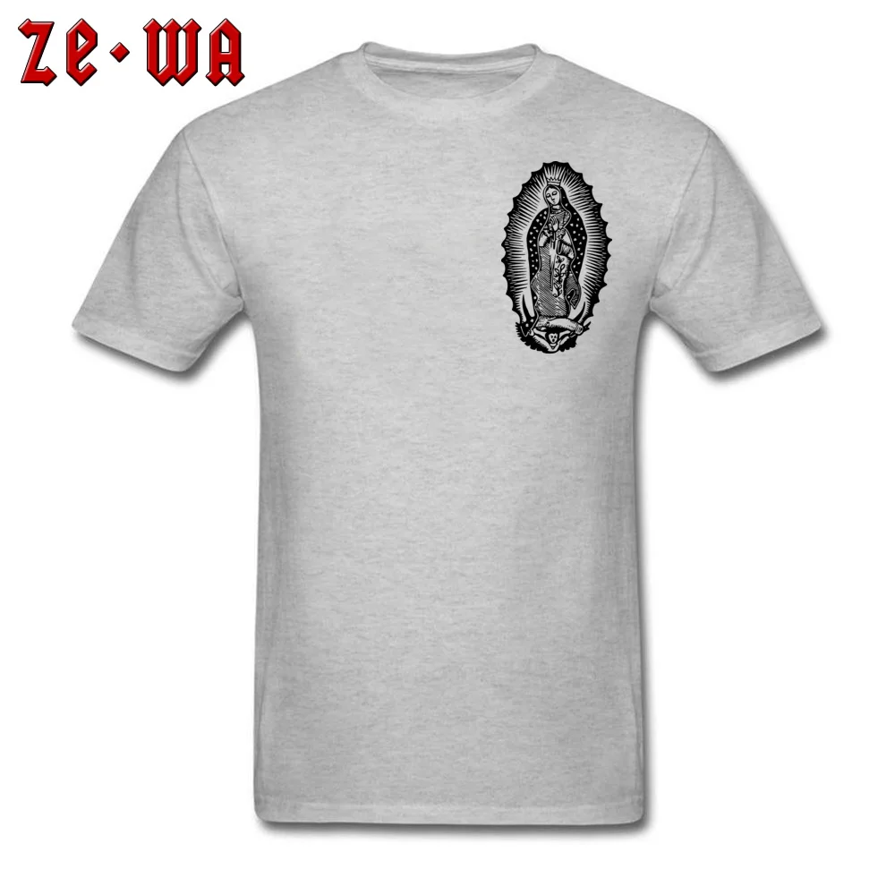 Популярная футболка Virgin Of Guadalupe распродажа дизайнерская белая модная из 100%