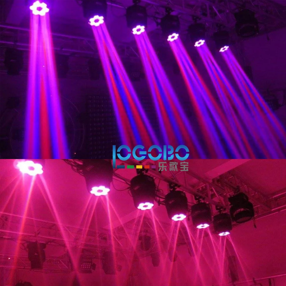 RH-8615 15W x 6 LED Bee Eye Beam Moving Head Light-7