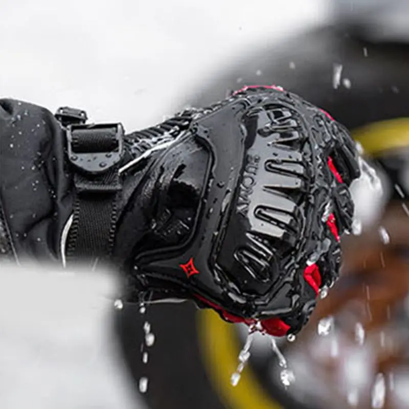 

Bike Motorcycle Rider Protective Gloves Touch Screen Warm Windproof Waterproof Gloves HX03