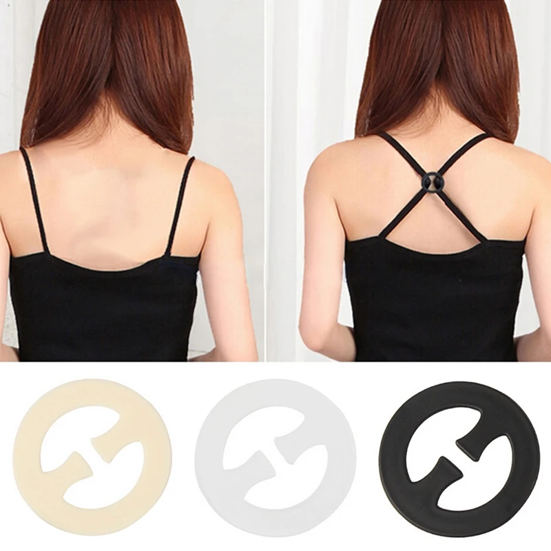 1/3/9/10pcs Colorful Invisible Bra Buckle Clips Perfect Adjust Wedding