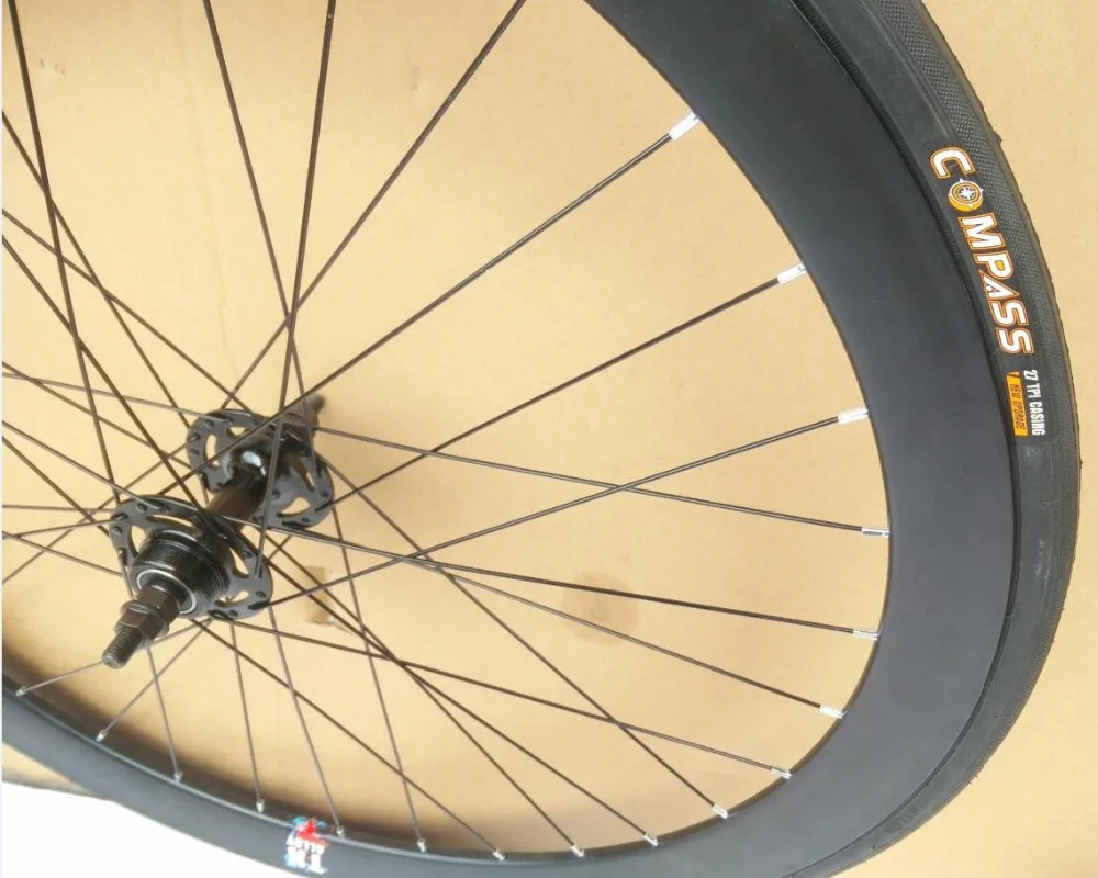 Top Road bike part 700C Fixed gear bike wheels , ball hubs, 40mm 700C*23 tires Fixed gear bicycle wheels 13 Top Road bike part 700C Fixed gear bike wheels , ball hubs, 40mm 700C*23 tires Fixed gear bicycle wheels 13