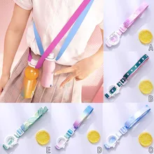 Наплечный ремень для бутылки с водой, портативная длинная пряжка, Портативная подставка для напитков, для путешествий, аксессуары для чашки, кухонный инструмент