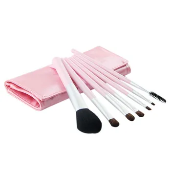 

Anmor 7Pcs Mini Soft Makeup Brushes Set & Kit Portable Brushes For Makeup Professional Cosmetic Bag