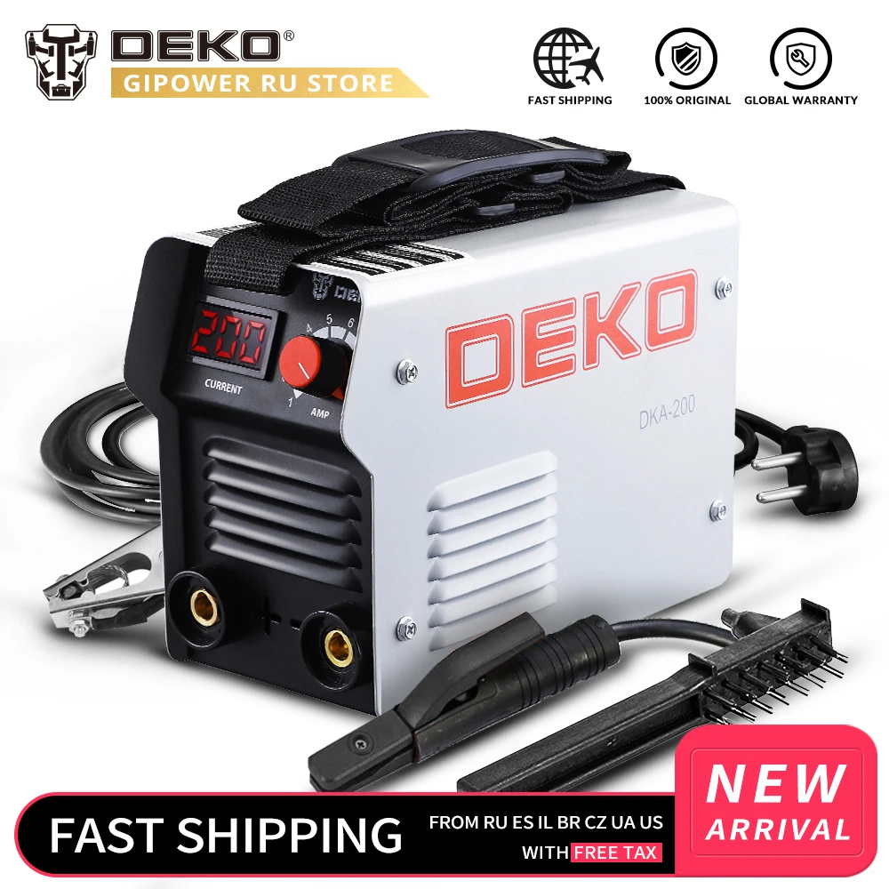 DEKO DKA klasyczna seria falownik igbt Arc spawarka elektryczna 220V MMA spawacz do spawania praca i praca elektryczna DEKO DKA klasyczna seria falownik igbt Arc spawarka elektryczna 220V MMA spawacz do spawania praca i praca elektryczna