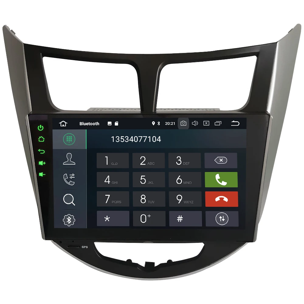 Best KLYDE 9" IPS Octa Core 4G Android 8 7 4GB RAM 32GB ROM Car DVD Multimedia Player For Hyundai Verna Accent Solaris I25 2011-2017 1