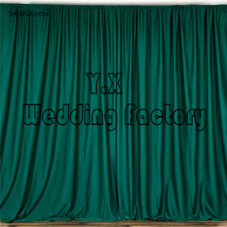 

New Design 100% Poly Fabric Panel Backdrop Curtain For Party Wedding Event Decoration