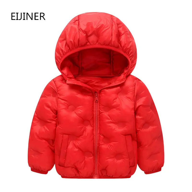 

Kids Children's Jacket for Boys Girls Coat Autumn Winter Outwear Clothes Hooded Winter Jacket Cotton Light Kids Coat