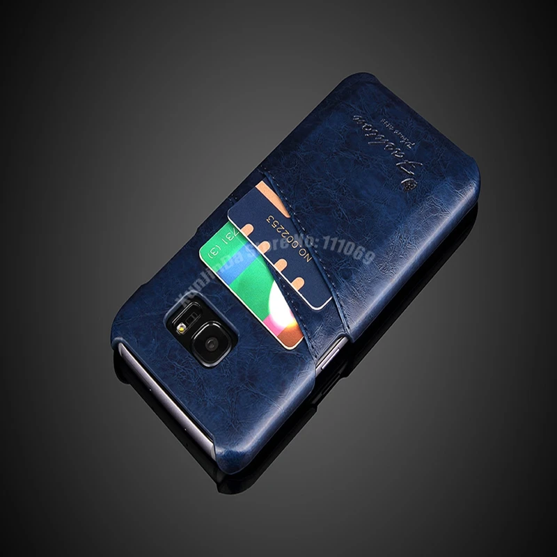 100 шт. Бесплатная доставка DHL задняя крышка для S7 Edge модный масляный воск чехол из