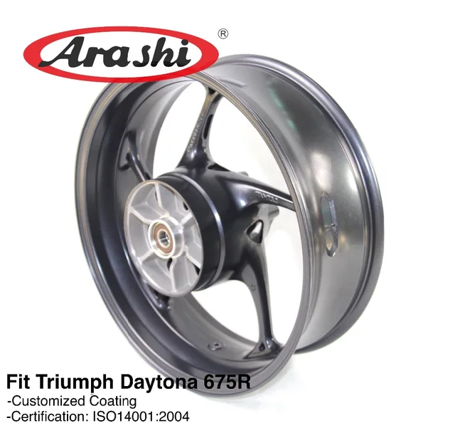 Arashi Newest 675r Rear Wheel Rim For Triumph Daytona 675 R 2013