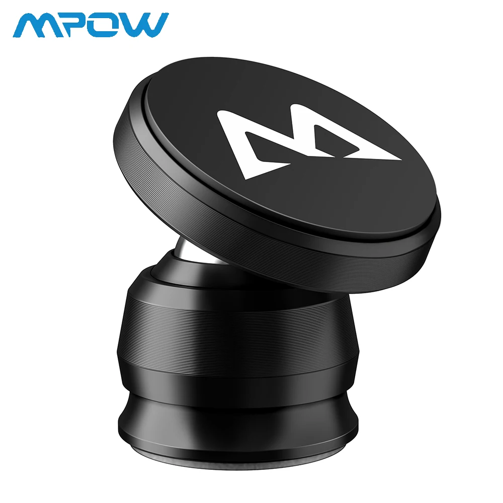 Mpow Универсальный магнитный автомобильный держатель 360 ° Вращающийся шаровой