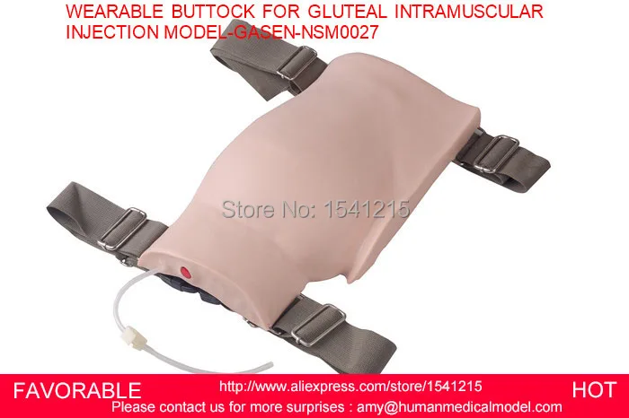 

BUTTOCKS INJECTION SIMULATOR, INJECTION BUTTOCKS MODEL,WEARABLE BUTTOCK FOR GLUTEAL INTRAMUSCULAR INJECTION MODEL-GASEN-NSM0027