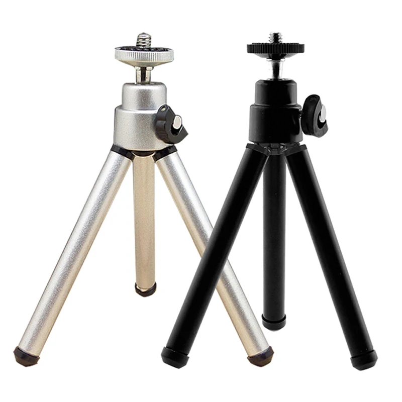 

1 pc Portable Metal Mini Light Table Top Stand Tripod Grip Stabilizer For Cameras