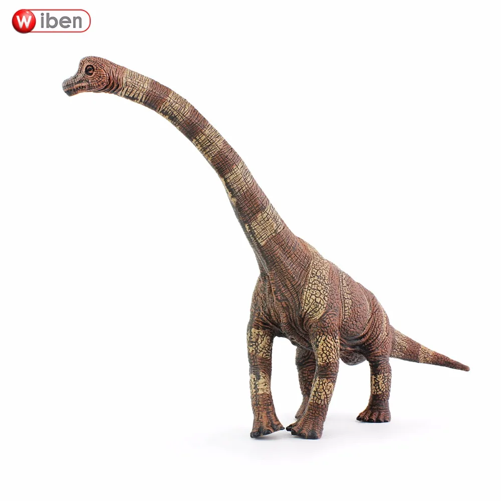 Wiben Юрский Брахиозавр динозавр игрушки фигурка животного Модель Коллекция высокое моделирование подарок на день рождения для детей