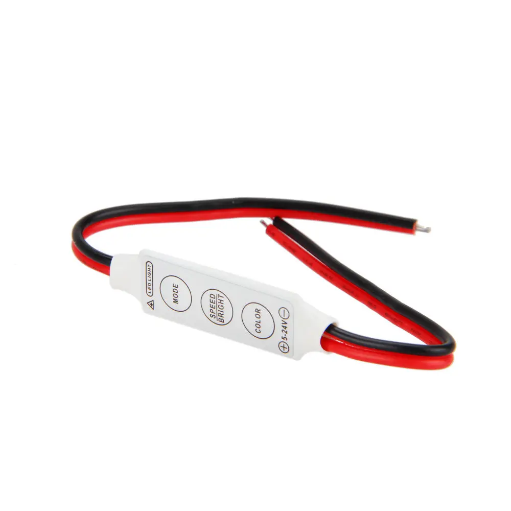 10PCS/lots 12V Wired Control Module Strobe Flash For Car Household LED Strip/Bulb