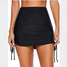 Купальный костюм шорты для женщин купальники малышек Женский тренажерный зал танец цикл спортивные фитнес стрейч мини НИЗ БИКИНИ