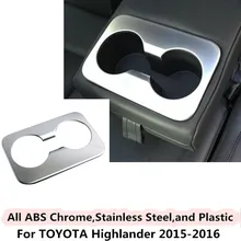 For Toyota Highlander 2015 2016 font b car b font styling cover detector inner font b