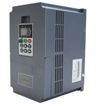 

New Variable Frequency 400Hz VFD 2.2Kw 3HP Overloaded Vector Motor Drive VFD 3Phase 380V 9A Matching Universal for lathe Motor