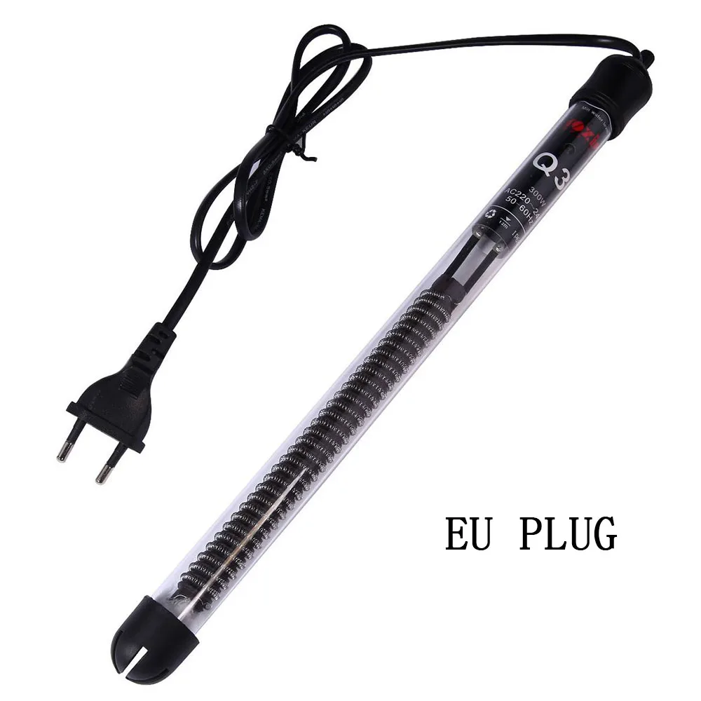 EU PLUG Автоматическая регулировка температуры аквариума, погружной водонагреватель для аквариума, тестирование температуры для домашнего рыболовного бассейна, аксессуары - Цвет: EU PLUG