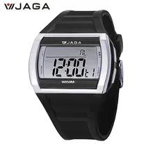 2016 Hommes sport montres Mouvement Multifonction Électronique Montre 100 Mètres Étanche montres Diver montre de sport M879