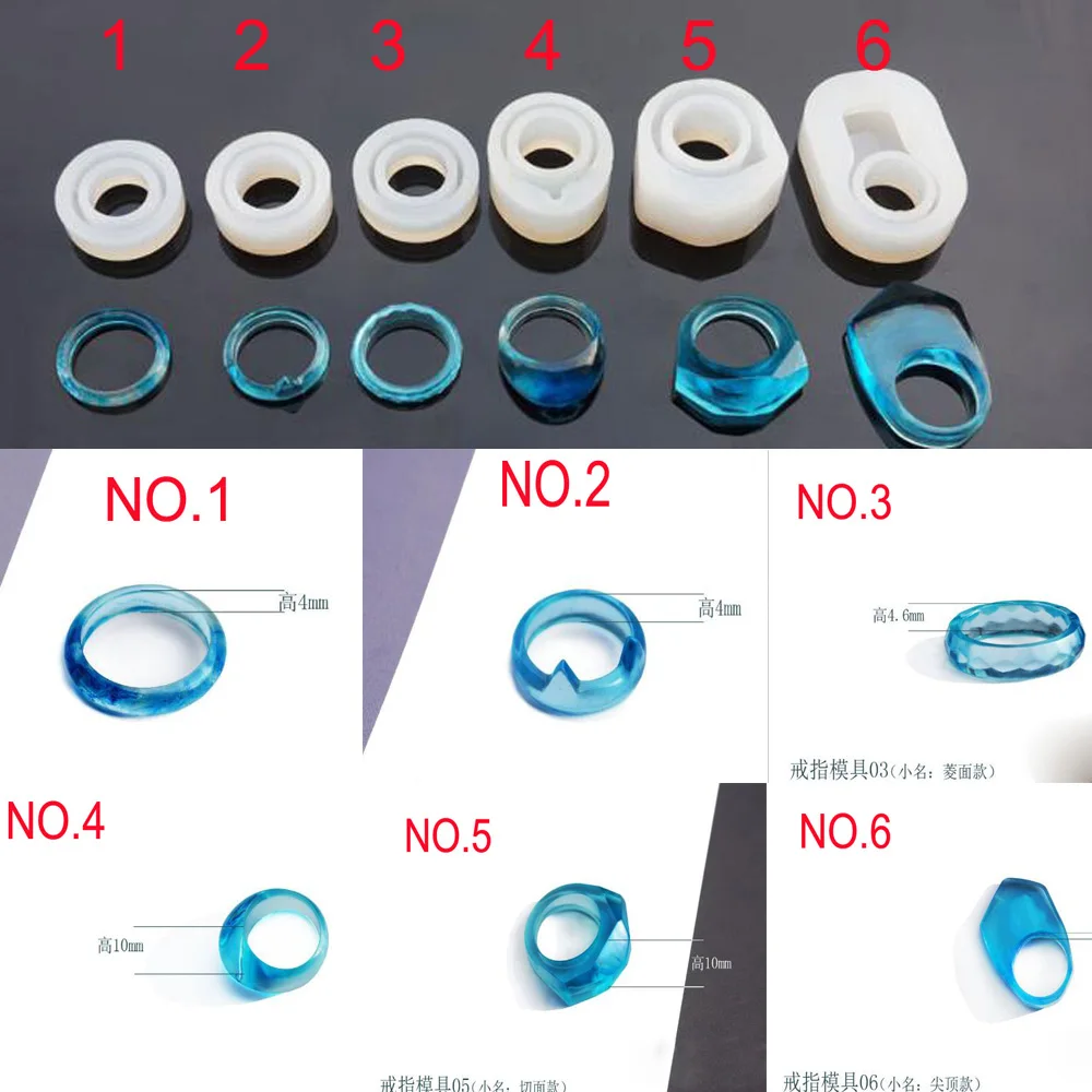 XCDIY кольца силиконовые формы для эпоксидной смолы ювелирные изделия кольцо Изготовление DIY ремесло Эпоксидной смолы формы