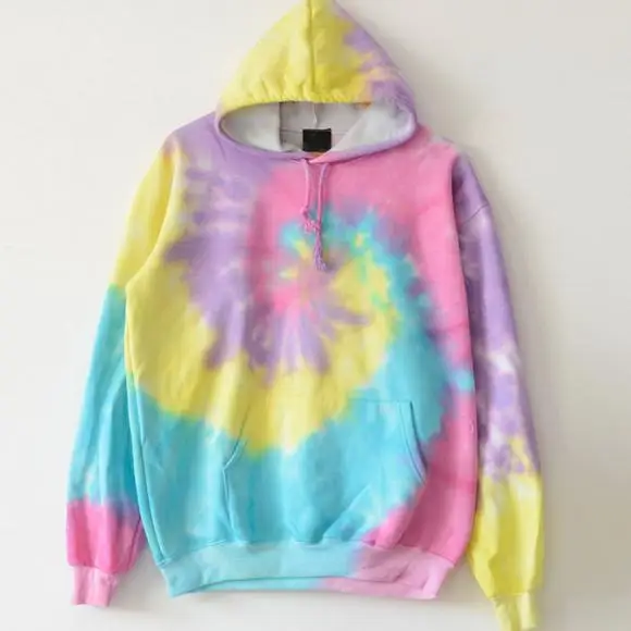 Женская толстовка с градиентом радужная капюшоном модель AW433 2020|hoodie sweatshirt