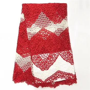 

Fashionable design African lace fabric/High quality guipure lace fabric / cord lace WS1307