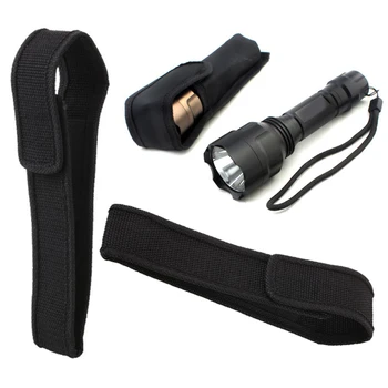 

5Pcs/set Flashlight Cover Torch Case Pouch Outdoor Accessory Portable 12x3.5cm