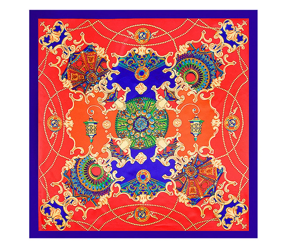 Square Silk Scarf (10)