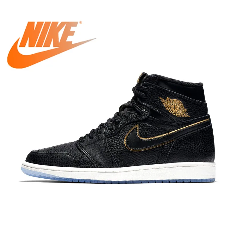 Оригинальный официальный аутентичный NIKE AIR JORDAN 1 Ретро Высокая OG для мужчин баскетбольные кеды Спортивная обувь Спорт на открытом воздухе