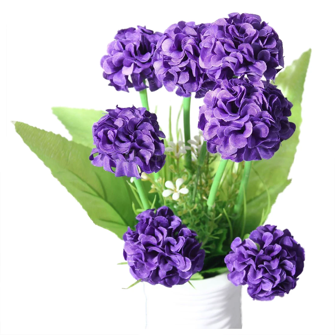 Buy 9 Heads 1 Bouquet Artificial Chrysanthemum Silk