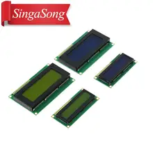 ЖК-дисплей 1602 экран 1602 16x2 персонажа модуль ЖКД синий/зеленый ЖК-дисплей 2004 экран 2004 20 х 4-символьный ЖК-дисплей модуль