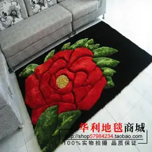 3d трехмерный норковый Ультрафиолетовый нано шелковый ковер гостиная ковер