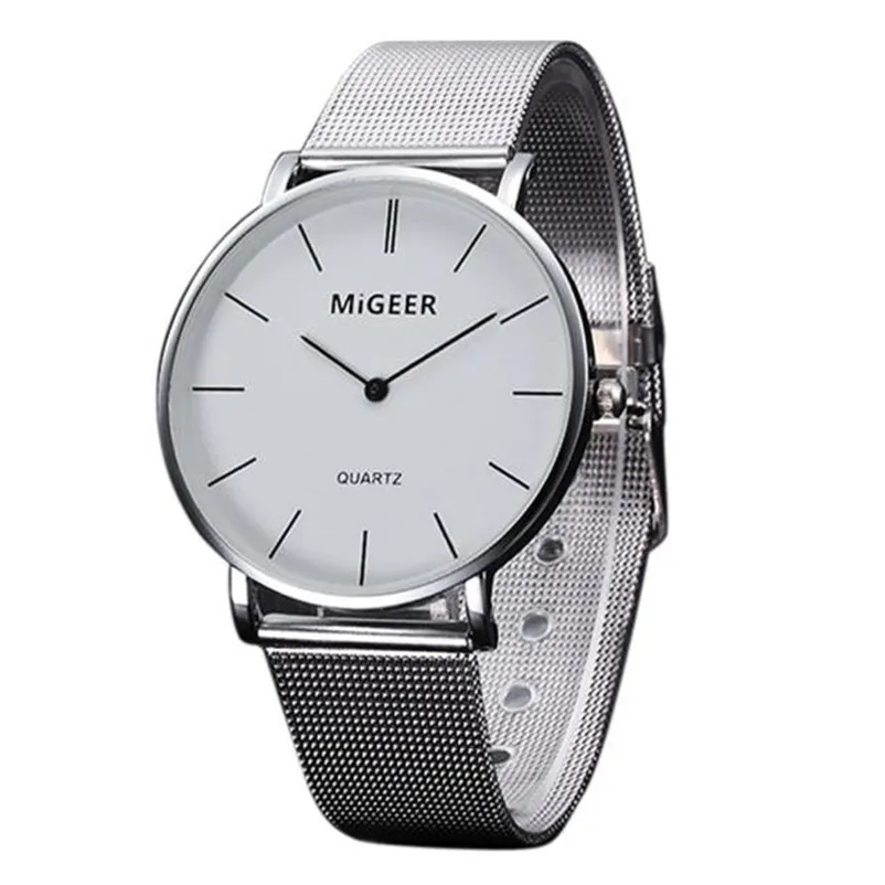 

Relogio Masculino Fashion Watch Men Crystal Stainless Steel Analog Quartz Wrist Watch Bracelet 2018 Male Hour erkek kol saati