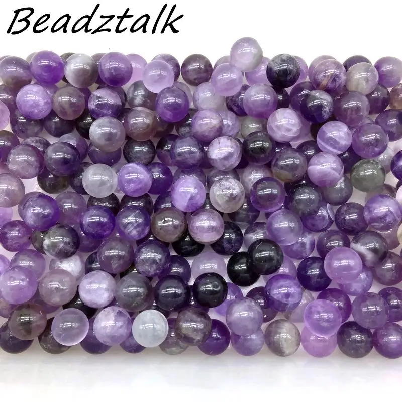 

BEADZTALK Natural Stone Beads Smooth Full Round Ball No Hole 8 mm for DIY Charm Pendant Jewelry Making Decoration Gifts 20 pcs