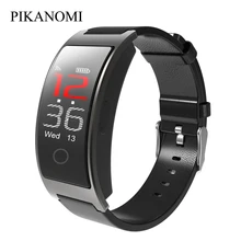 Цветной сенсорный экран умный Браслет пульсометр фитнес-трекер группа водостойкий трекер активности умный браслет женщина мужчина