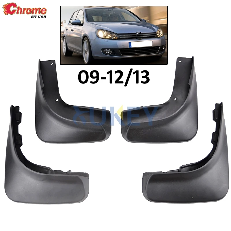 Брызговики для Volkswagen VW Golf 6 Mk6 2009 2010 2011 2012|Грязезащита| |