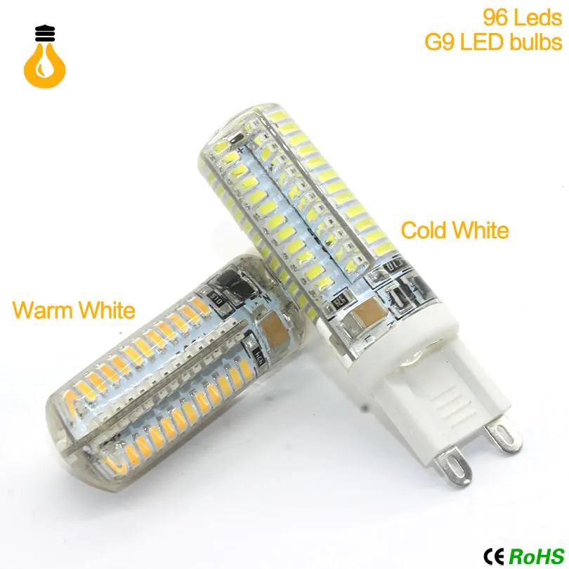 G9 светодиодный 7 9 10 12 W AC220V 240 V lampara bombilla 2835 SMD 3014 g9 luz reemplazar 30/40 Вт halogena de