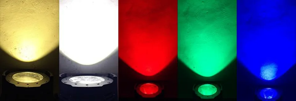 Светодиодный прожсветильник тор par 200W COB RGBWA UV 6 в 1 RGBW 4 1/RGB 3 1/теплый белый холодный