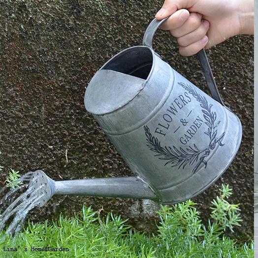 hand crafted mini galvanized vintage retroimi metal watering can