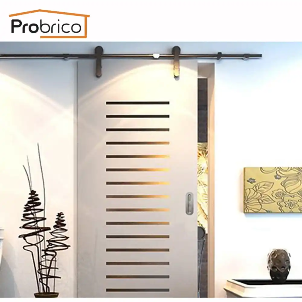 Probrico 2 Pcs Modern Flush Embed Door Knobs Kitchen Cabinet