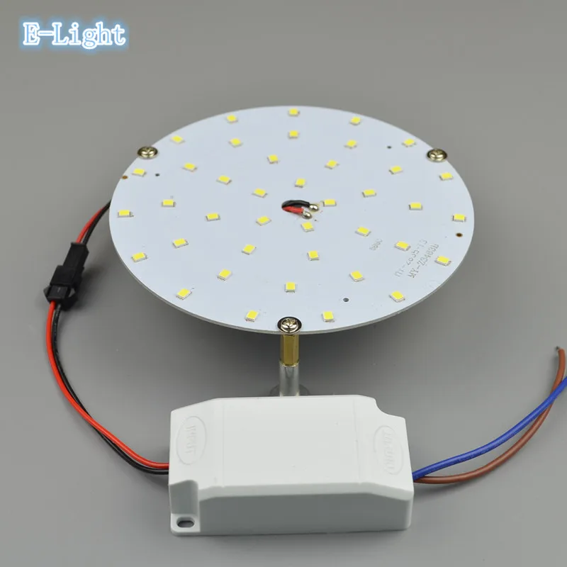 Magnetic Ceiling Circle Light Lamp PCB Board 9W 110V 220V Kit+Driver Round Kitchen Bedroom 12V-24V Solar Energy LED Panel Lamp