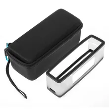 EVA Travel Carry Storage Case Cover Box +Soft Silicone TPU Case Cover For Bose Soundlink Mini/Mini 2 Wireless Bluetooth Speaker