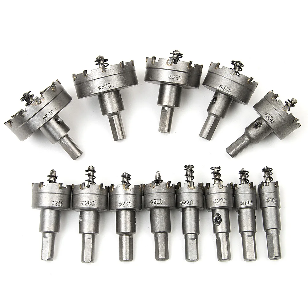 13PCS 10 pcs Mini Metal Hole Saw Electrical Tools Drill Drilling Tools