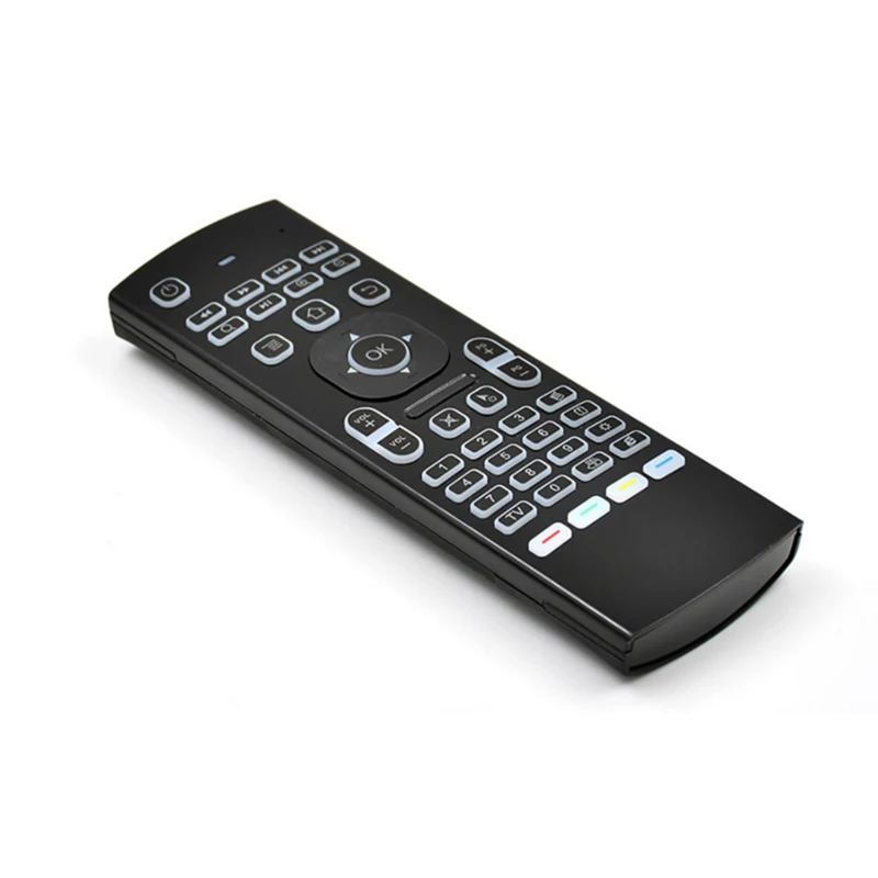 

Wireless Keyboard MX3 MX3-L Backlit Air Mouse T3 Smart Voice Remote Control 2.4G RF for X96 Tx3 Mini A95X H96 Pro Android TV Box