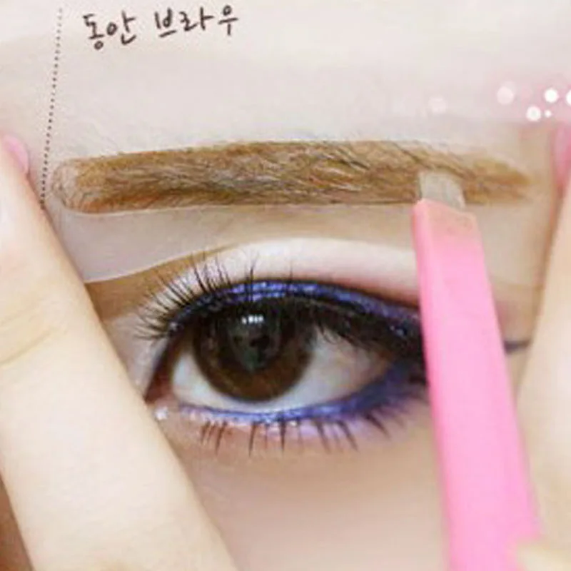 

3pcs Eyebrow Shaping Stencils Thrush Card Tool Card Transparent Template Assisted Device Y512 828
