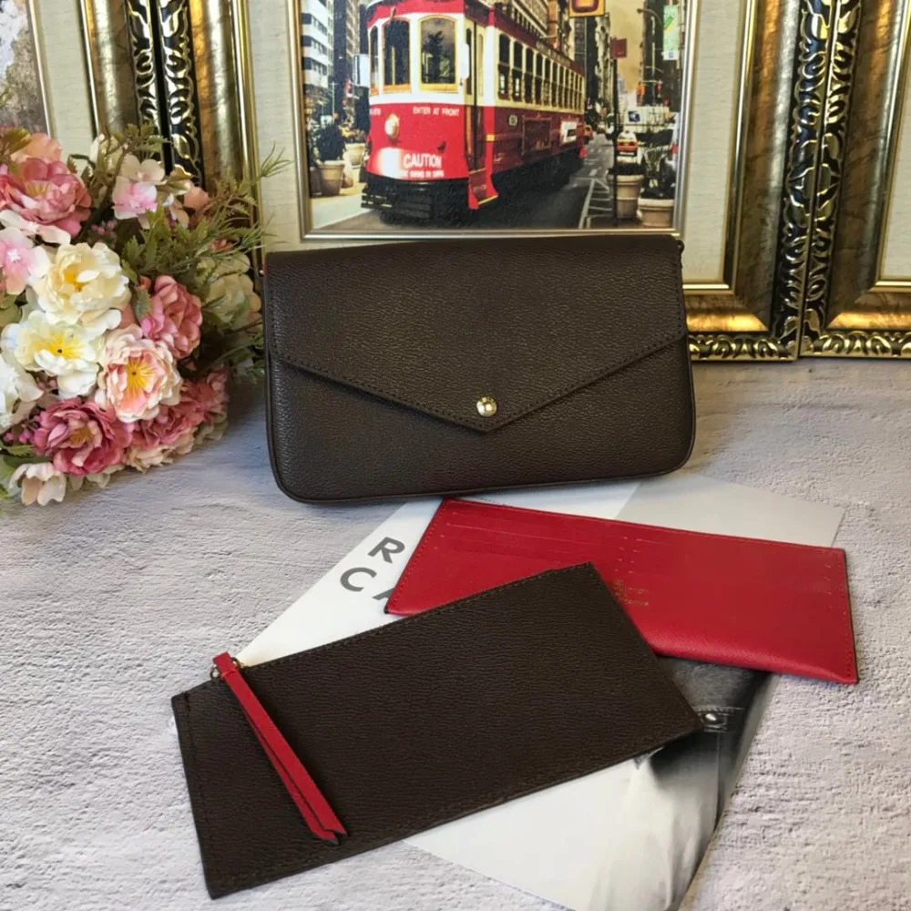 

2018 European retro chain bag ladies with three hands with a simple hand shoulder bag with a single shoulder